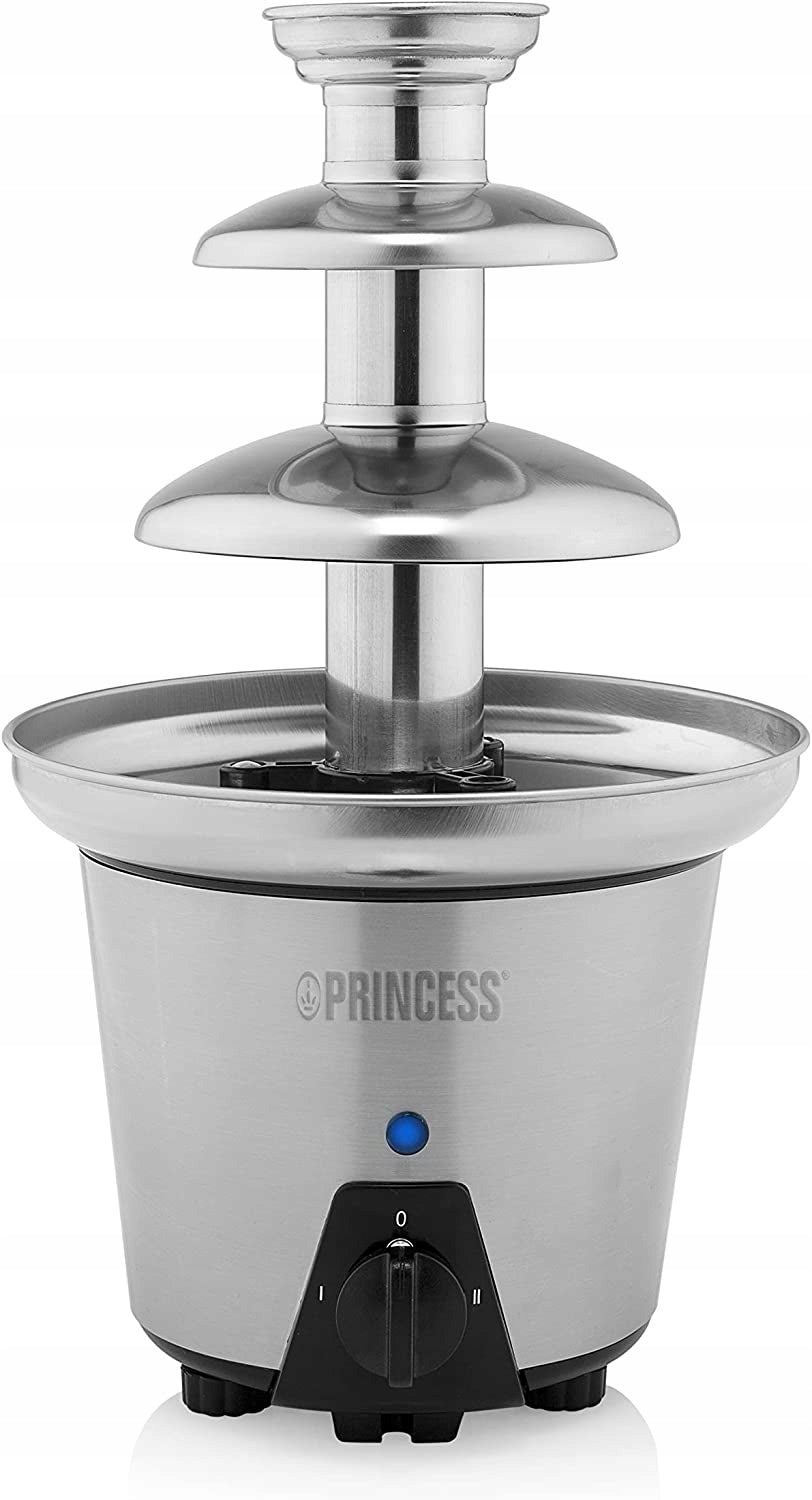 Chocolate Fountain Princess silver/grey 90 W