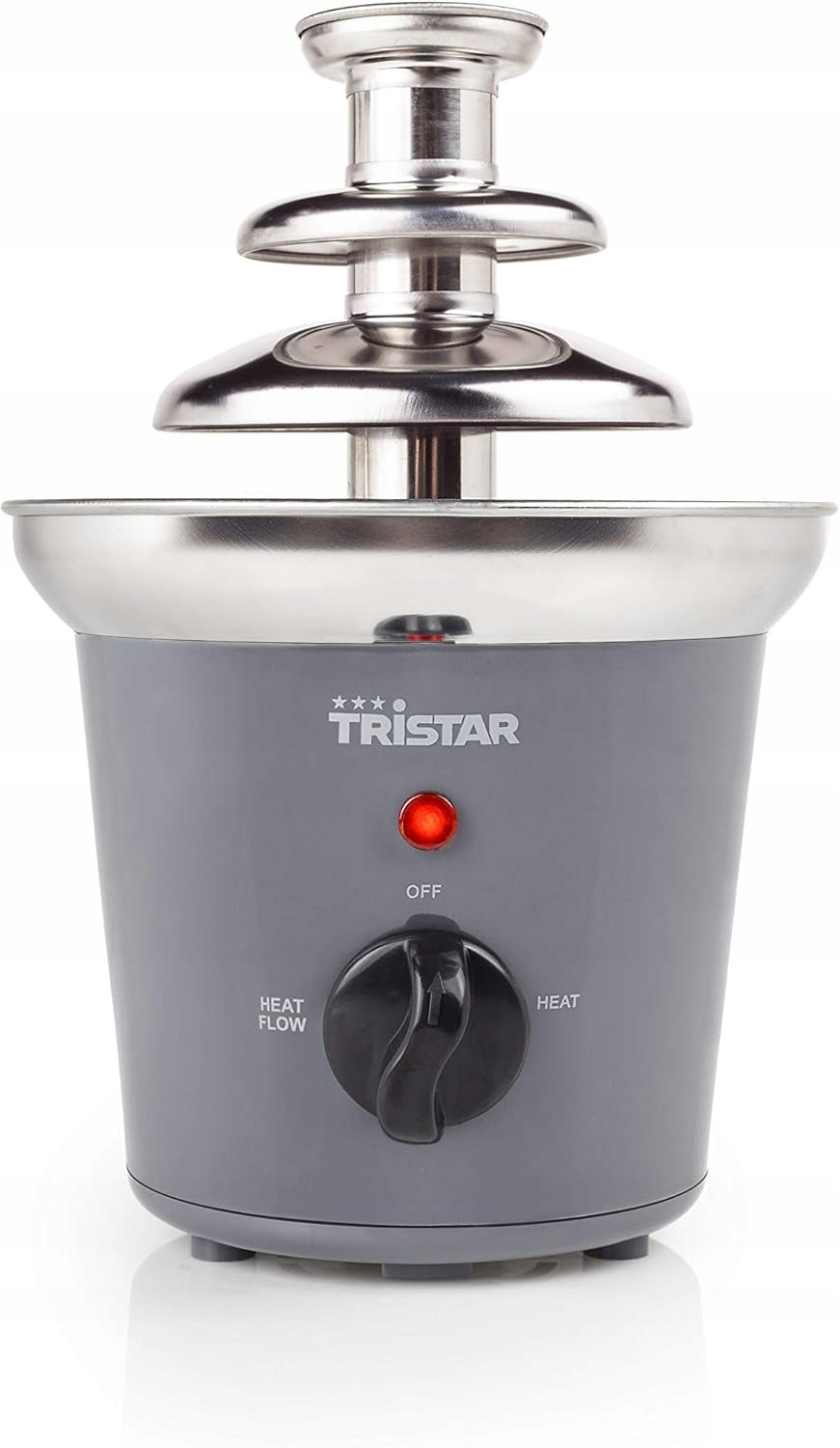 Chocolate Fountain Tristar silver/grey 32 W Dominant color silver/gray