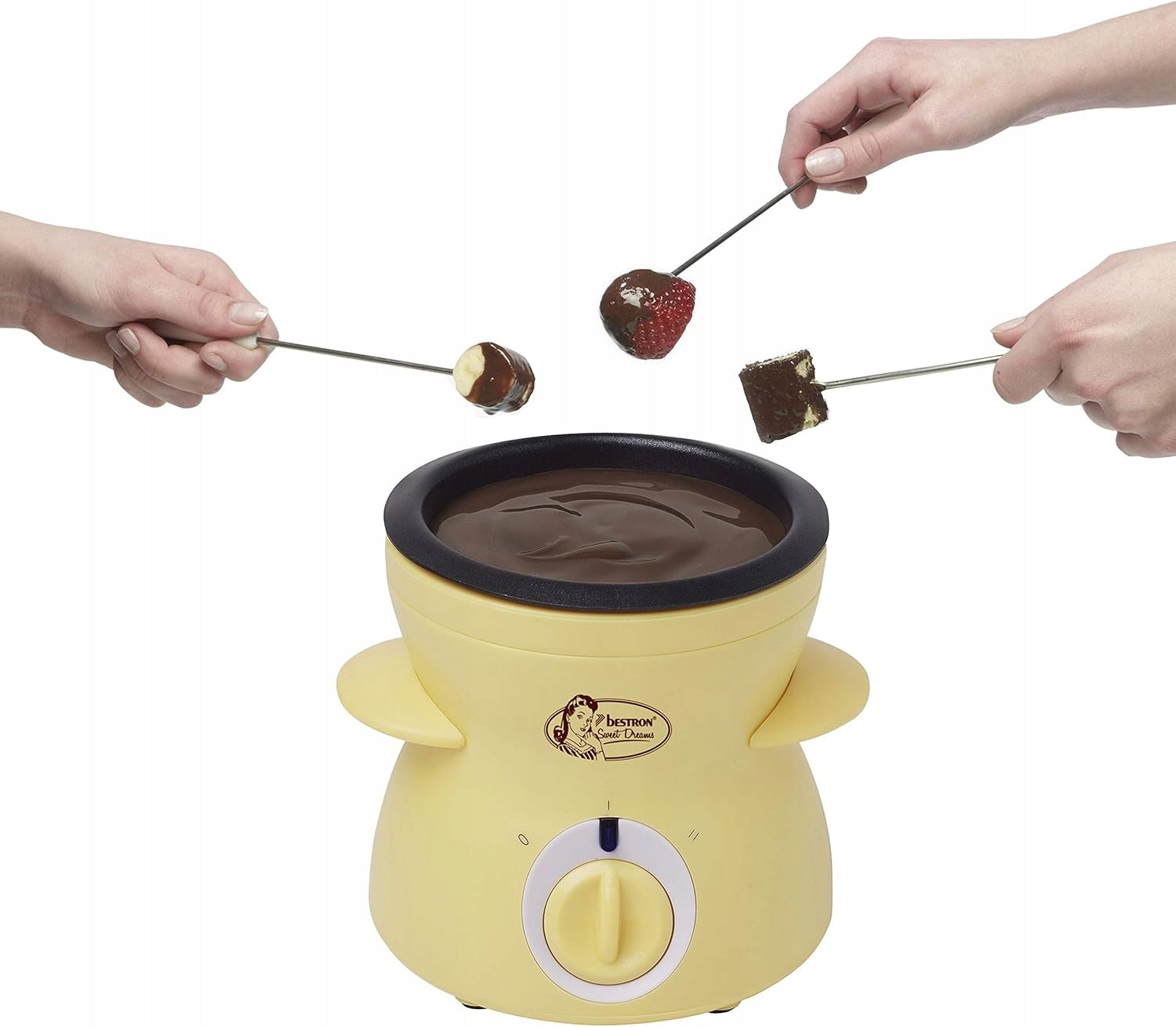 Chocolate fountain Bestron BEST_01239 yellow/gold 25 W Brand Bestron