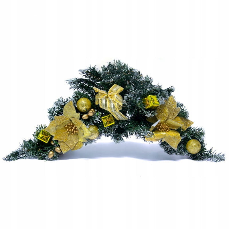 Christmas Decor Garland 60 cm Gold Christmas Decoration Packaging status original