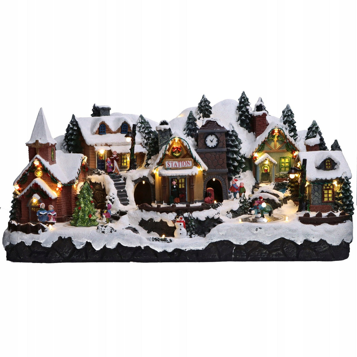 Christmas Figurine LED Christmas Village Brand Kaemingk