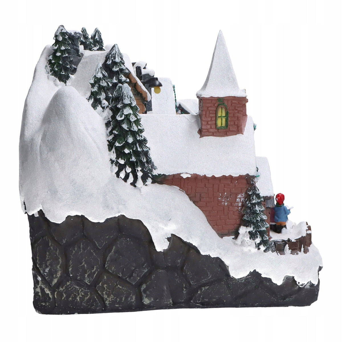 Christmas Figurine LED Christmas Village Product height 27 cm