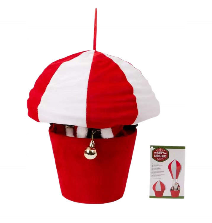 Christmas Figurine in Balloon 80 cm Red and Green Santa Claus EAN (GTIN) 5710862902767