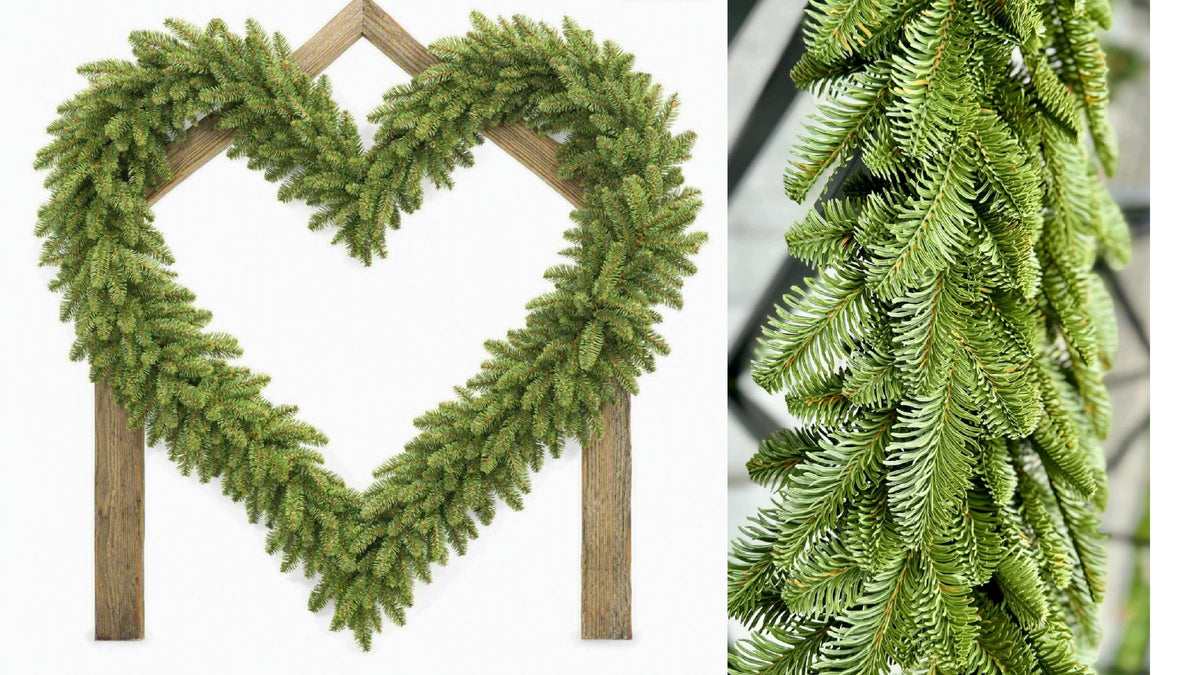 Christmas Fir Garland Bright Olive 200 cm 100%PE for Fireplace Railing Manufacturer code Girl/Olive 200cm