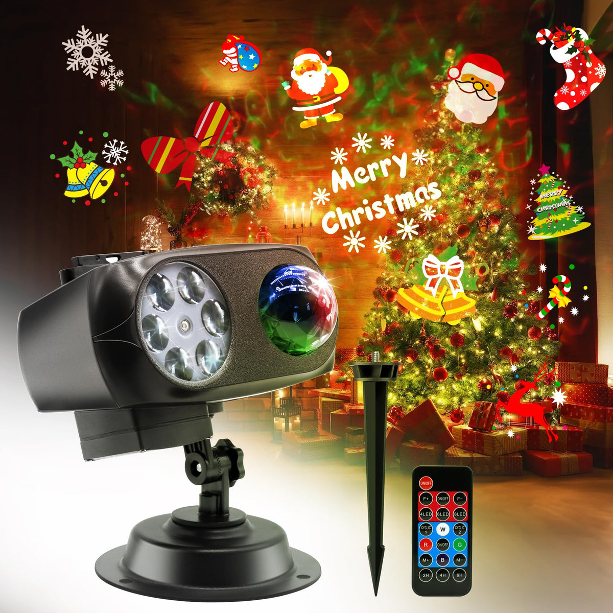 Christmas Projector For Various Occasions LED Spotlight IP44 15W EASTER