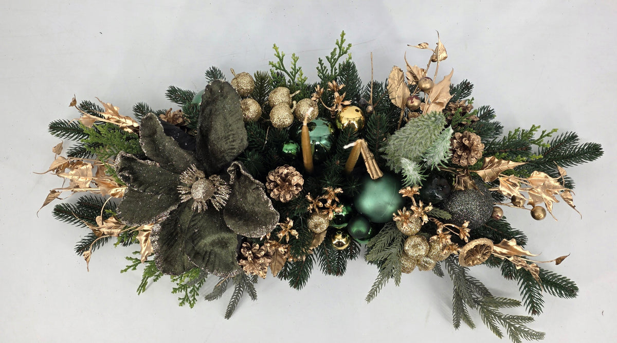 Christmas Reed Wreath Packaging status original