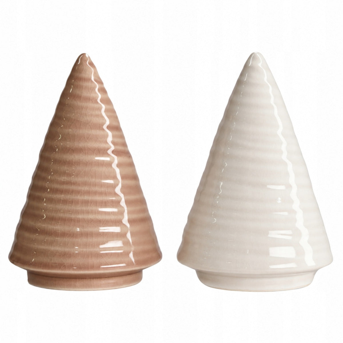 Christmas Tree 15,5cm Figurine Ceramic Effect Ornament Christmas