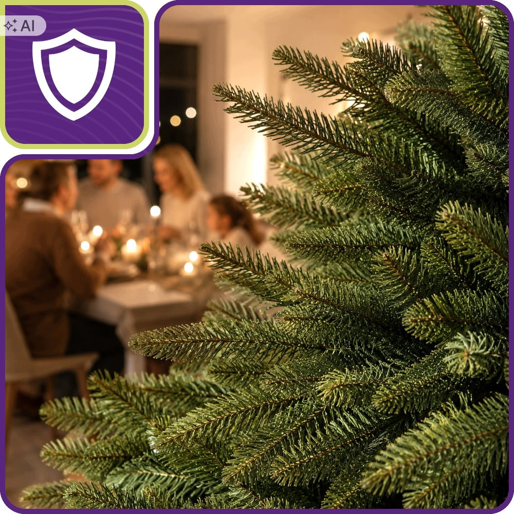 Christmas Tree Artificial 2M Caucasian Spruce 200cm 774 Tips VERY DENSE PREMIUM Packaging status original