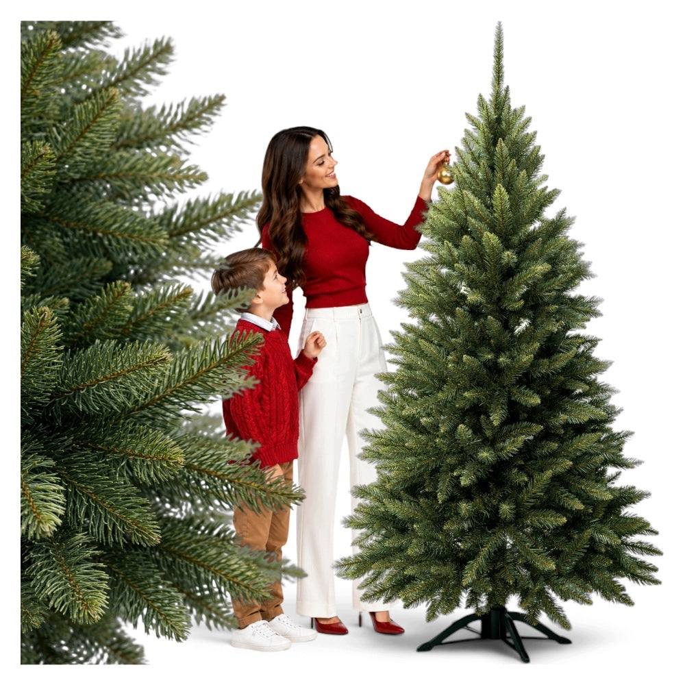 Christmas Tree Artificial 2M Caucasian Spruce 200cm 774 Tips VERY DENSE PREMIUM