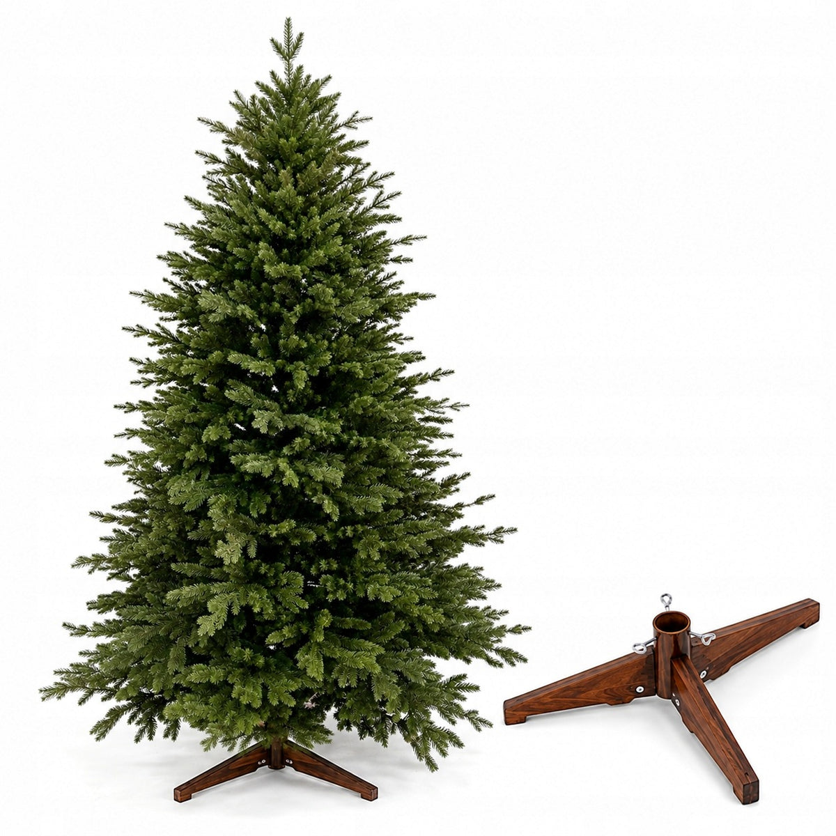 Christmas Tree Artificial Pe Like Real Bavaria 100% Pe 240cm Lupico