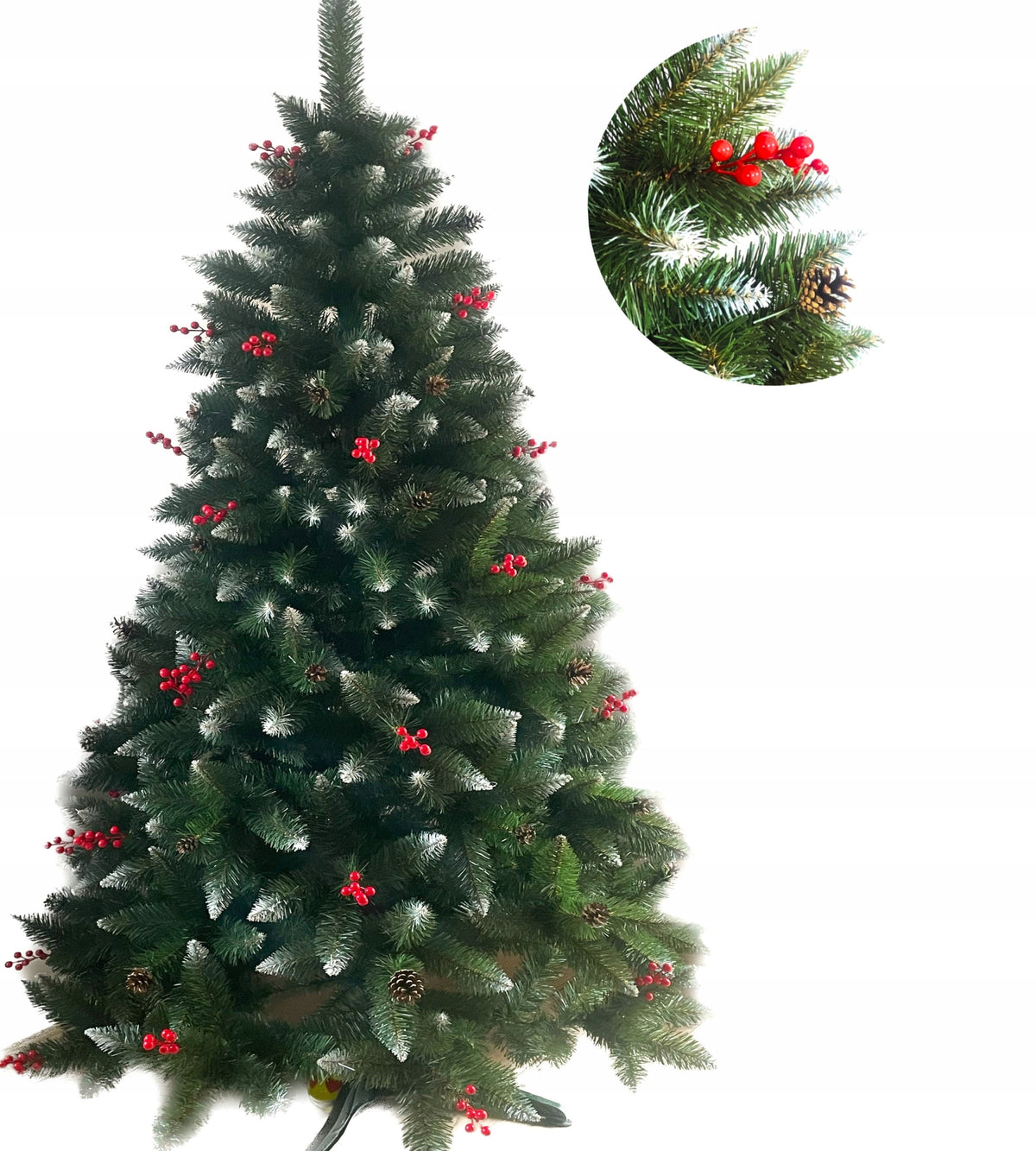 Christmas Tree Artificial Pine Cones Jarzębina 250 cm Manufacturer code CSSJ250