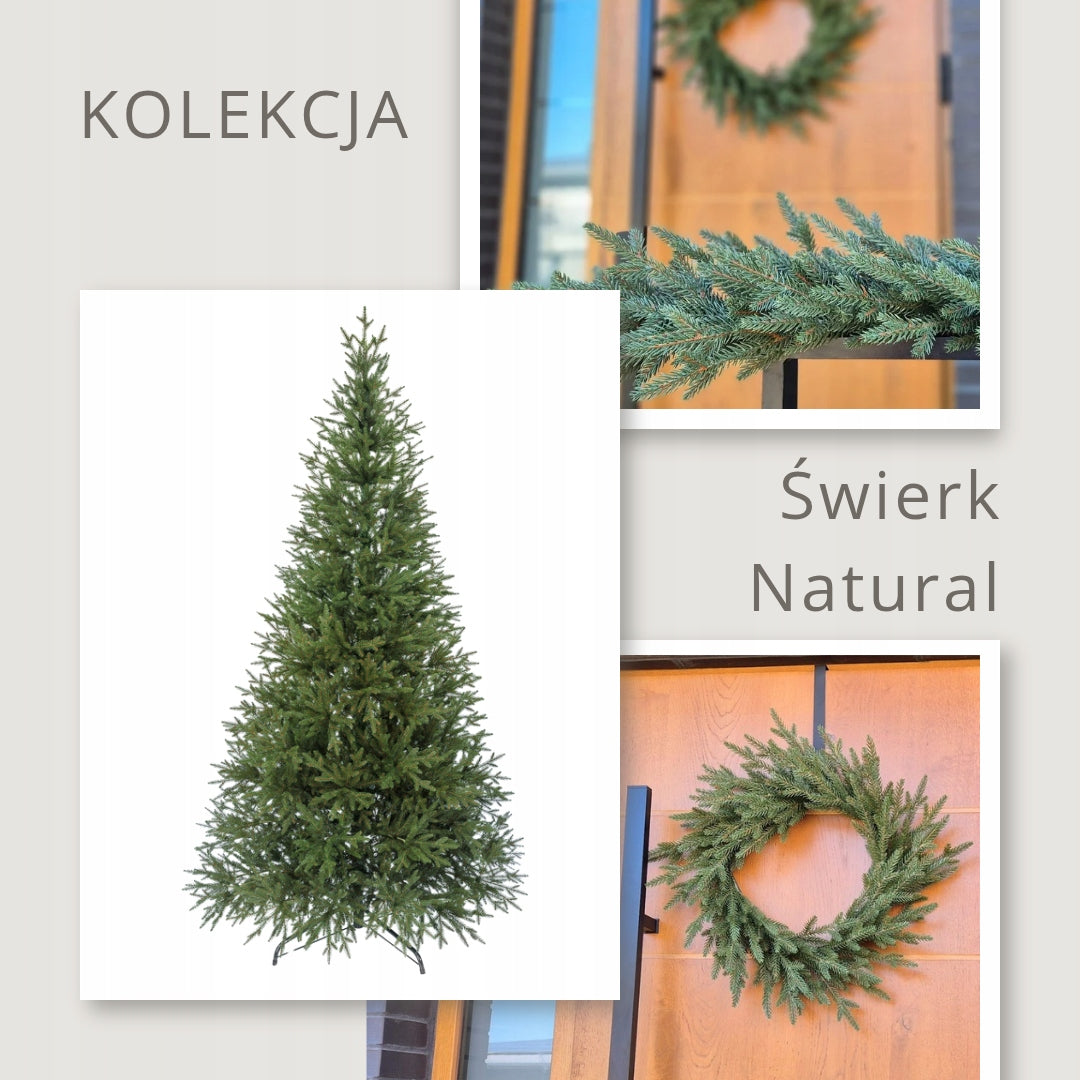 Christmas Tree Artificial Spruce Nature 100% PE – Premium, as live 220 cm Manufacturer code świerk natura pe 3d 100%