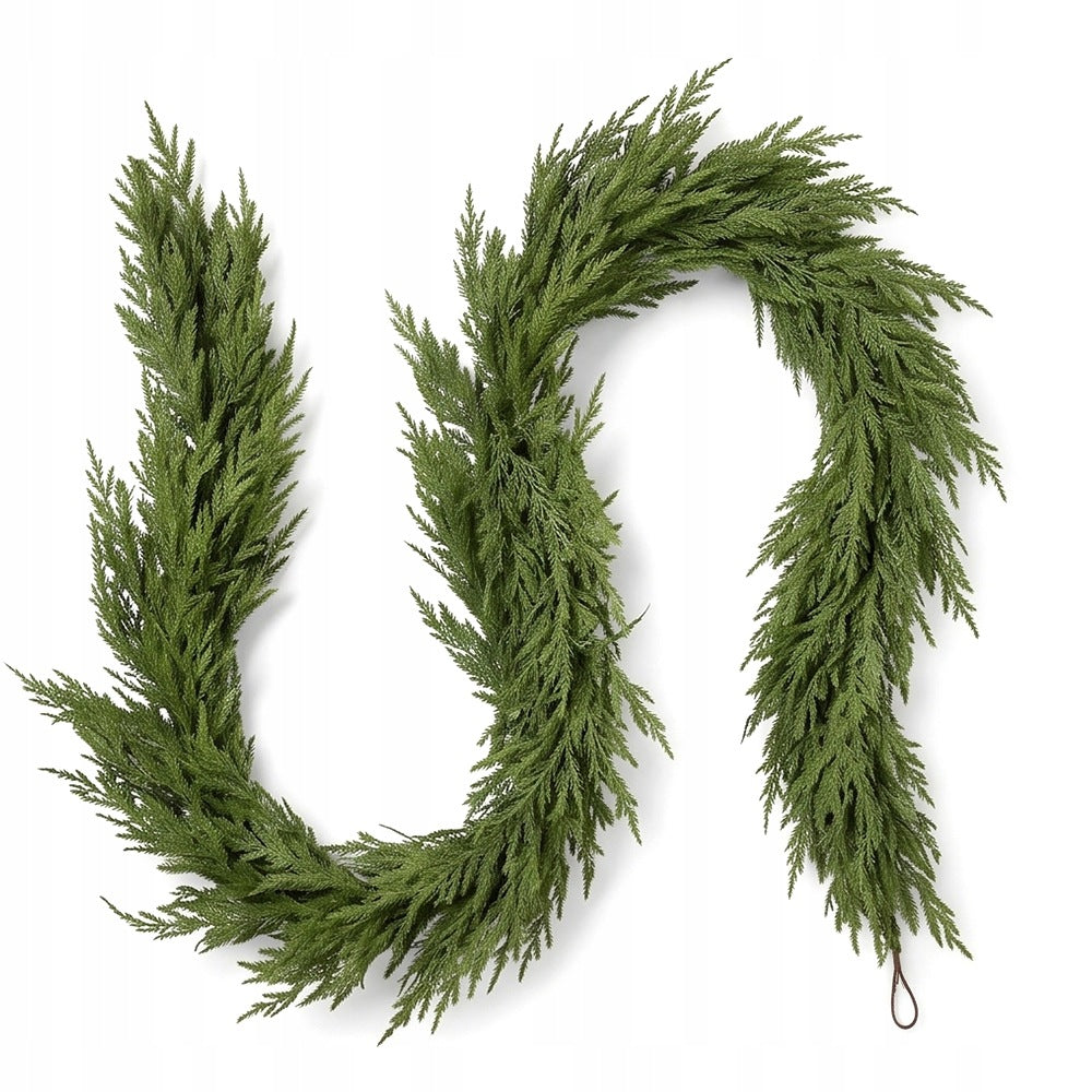 Christmas Tree Garland Chain 275 Cm Christmas Dense Fluffy Green Pine Packaging status original