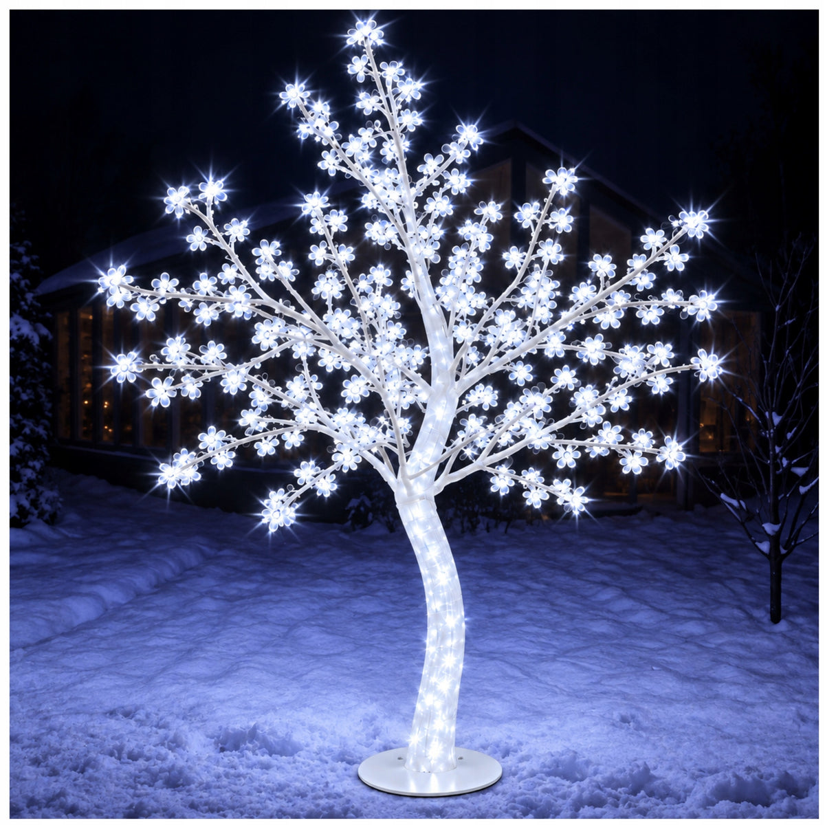 Christmas Tree LED Outdoor Lights White Cold Large 180cm Packaging status original