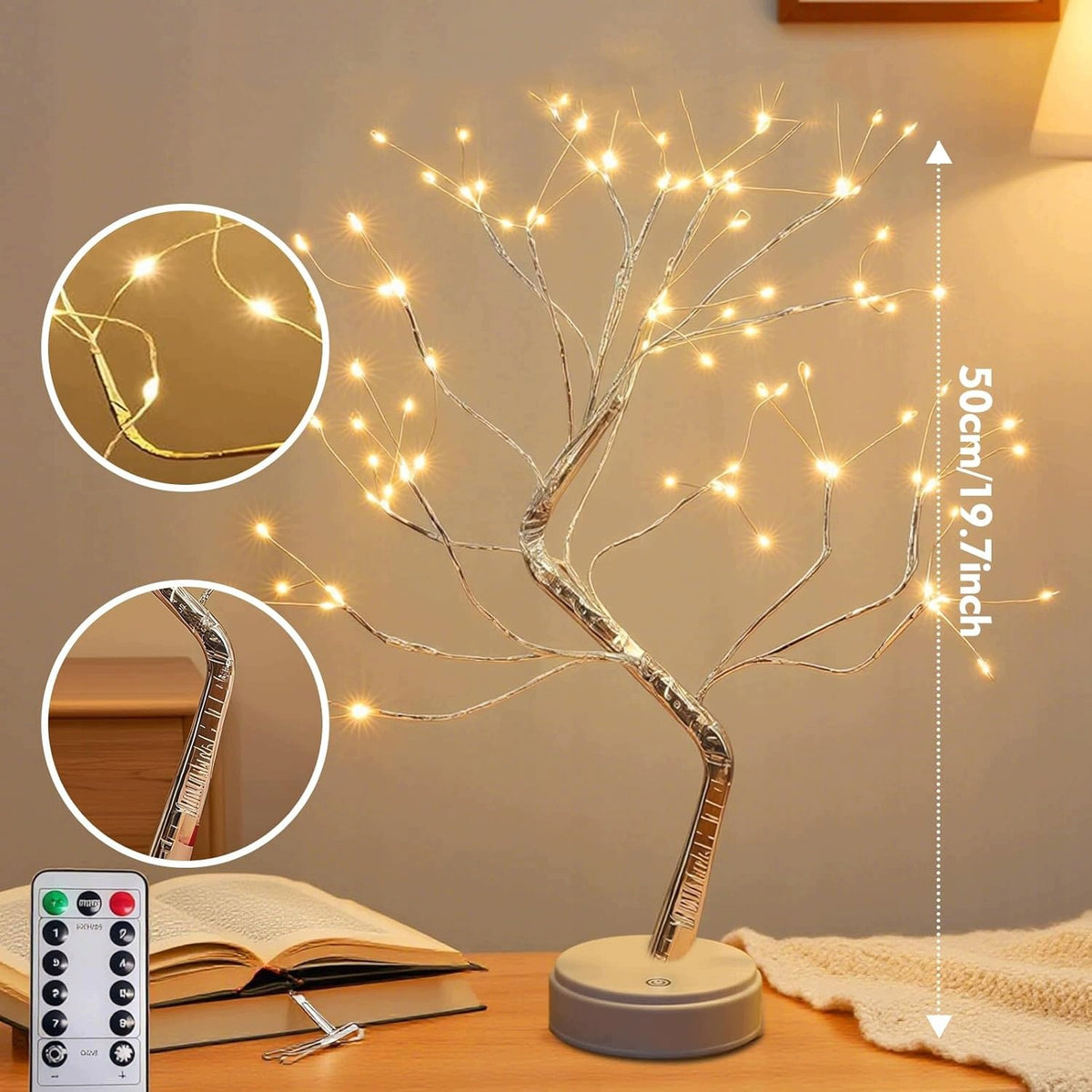 Christmas Tree Light Branch LED Tree USB/Christmas Battery Powered Packaging status original