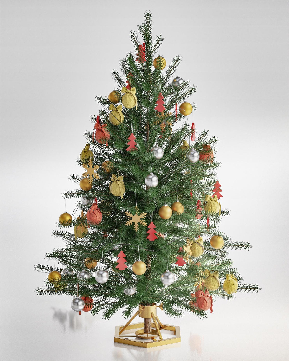 Christmas Tree Stand Large Metal GOLD STABLE up to 3m Manufacturer code 01-06-009-000 - Z