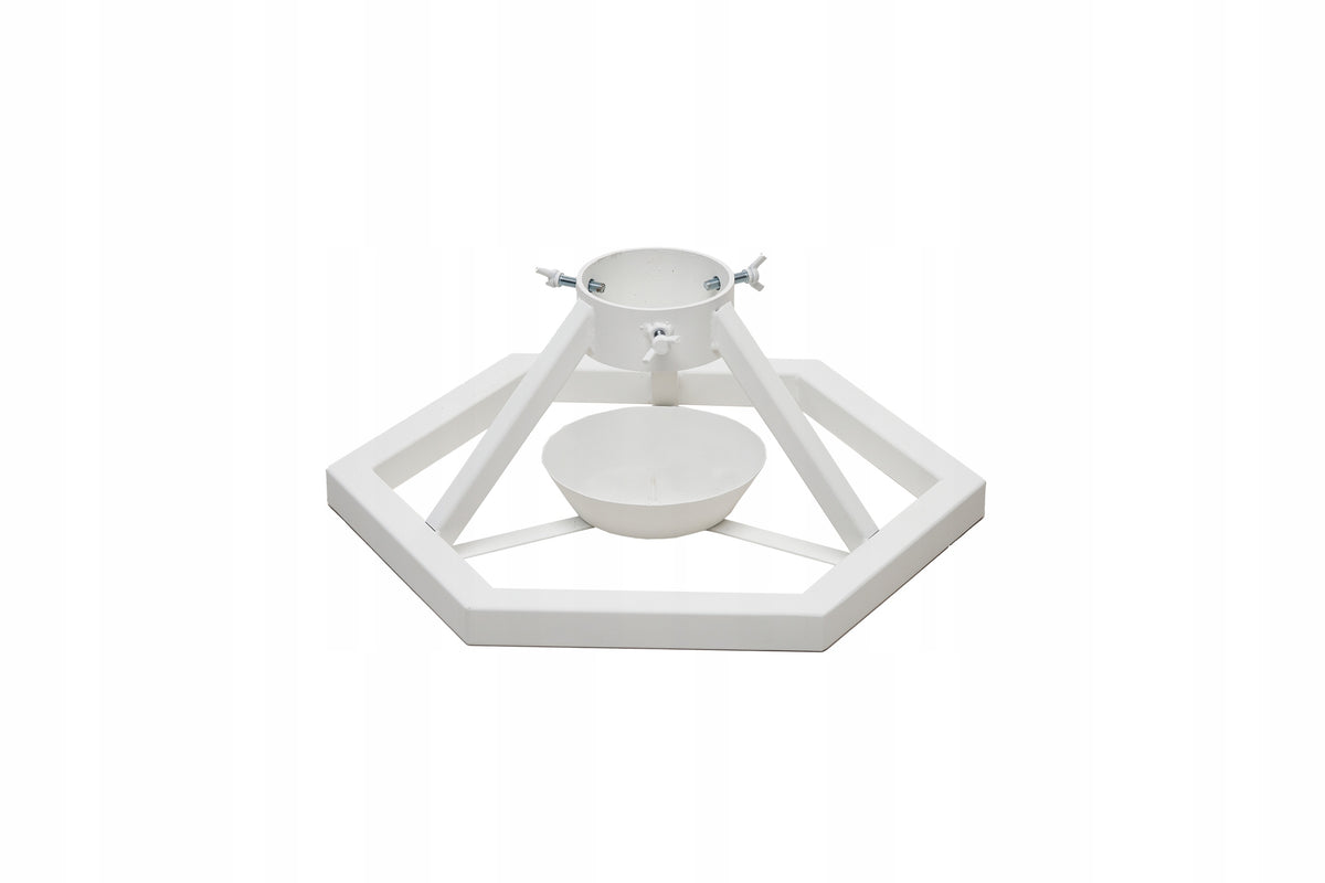 Christmas Tree Stand Large Metal WHITE STABLE up to 3m Manufacturer code 01-06-009-000 - B