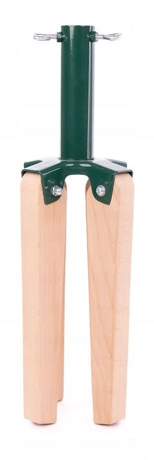 Christmas Tree Stand for Artificial Christmas Tree Folding Fi 32mm Green Wood Manufacturer code 4701