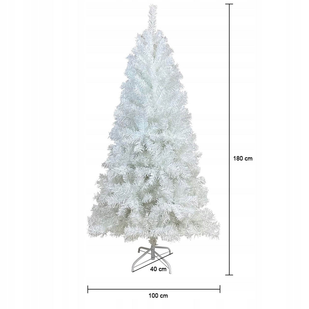 Christmas Tree White Artificial Elegant For Christmas 180cm Brand Timeless Tools