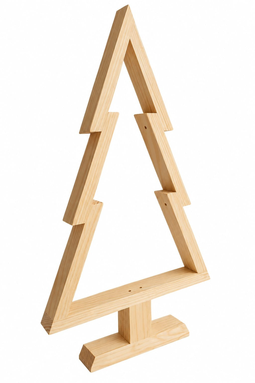 Christmas Tree Wooden Base 62cm WHOLE FOLDED READY STABLE, For Christmas Ornament Packaging status original