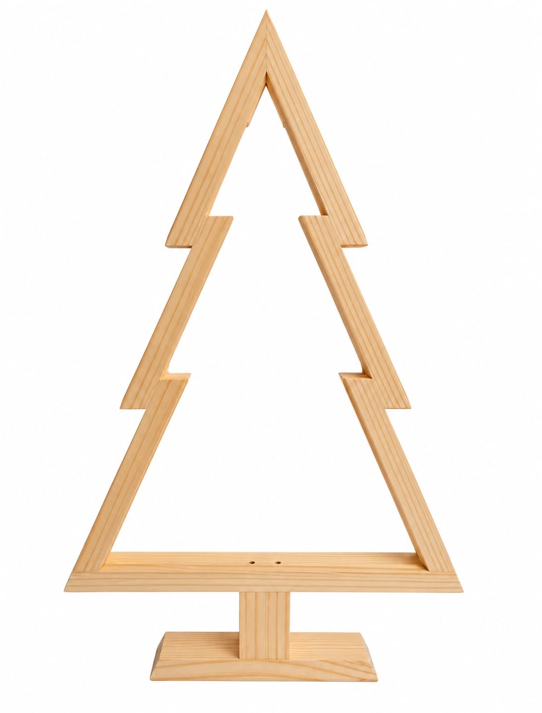 Christmas Tree Wooden Base 62cm WHOLE FOLDED READY STABLE, For Christmas Ornament