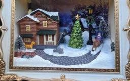 Christmas Village with LED Lighting Magical Christmas Decoration 14