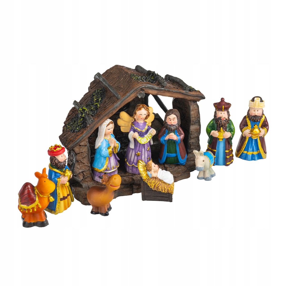 Christmas crib - 7,5 cm - Classic Brand J&S
