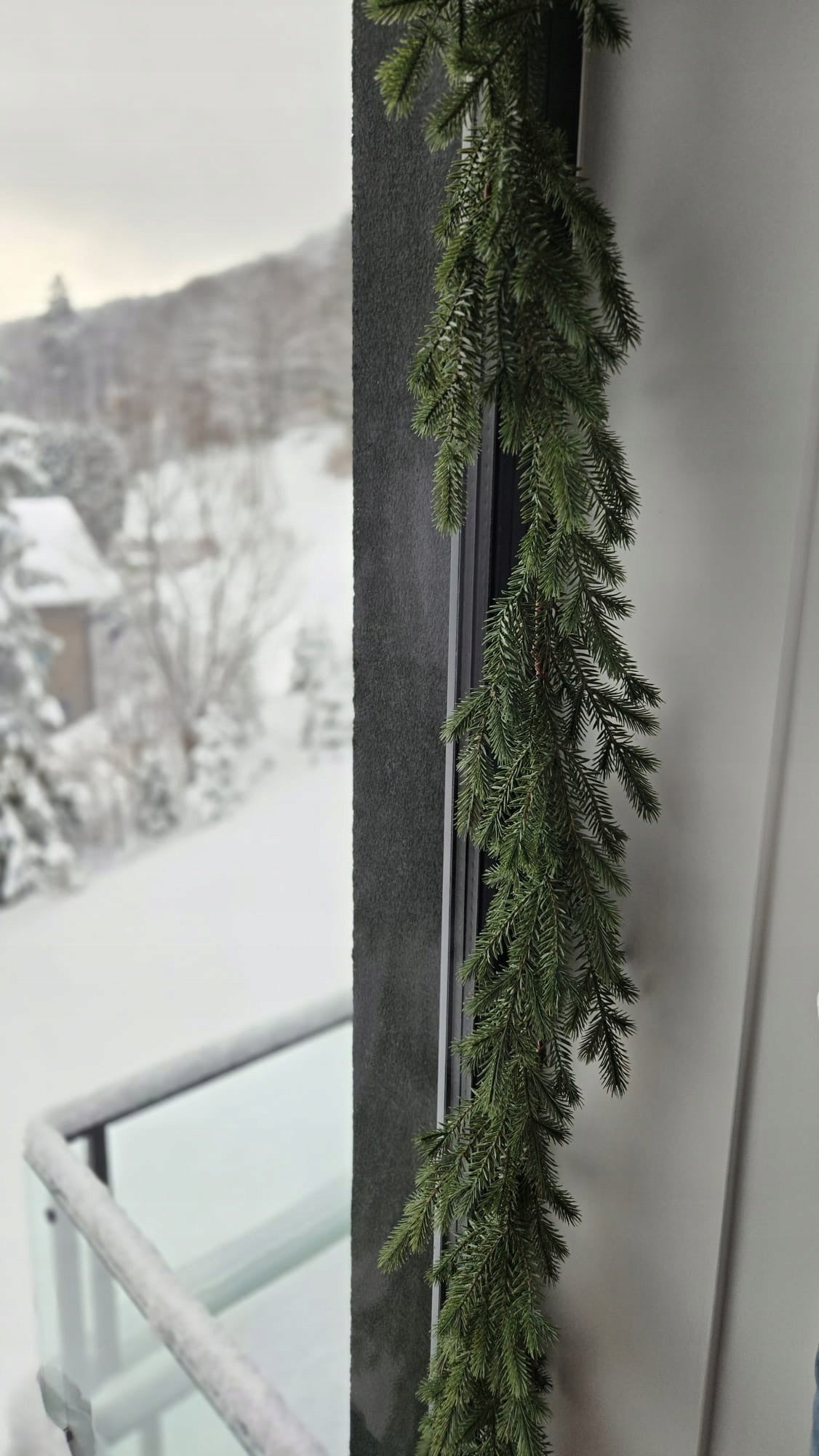 Christmas garland 200cm SPRUCE LINE for stairs balcony table like a living LONG Packaging status original