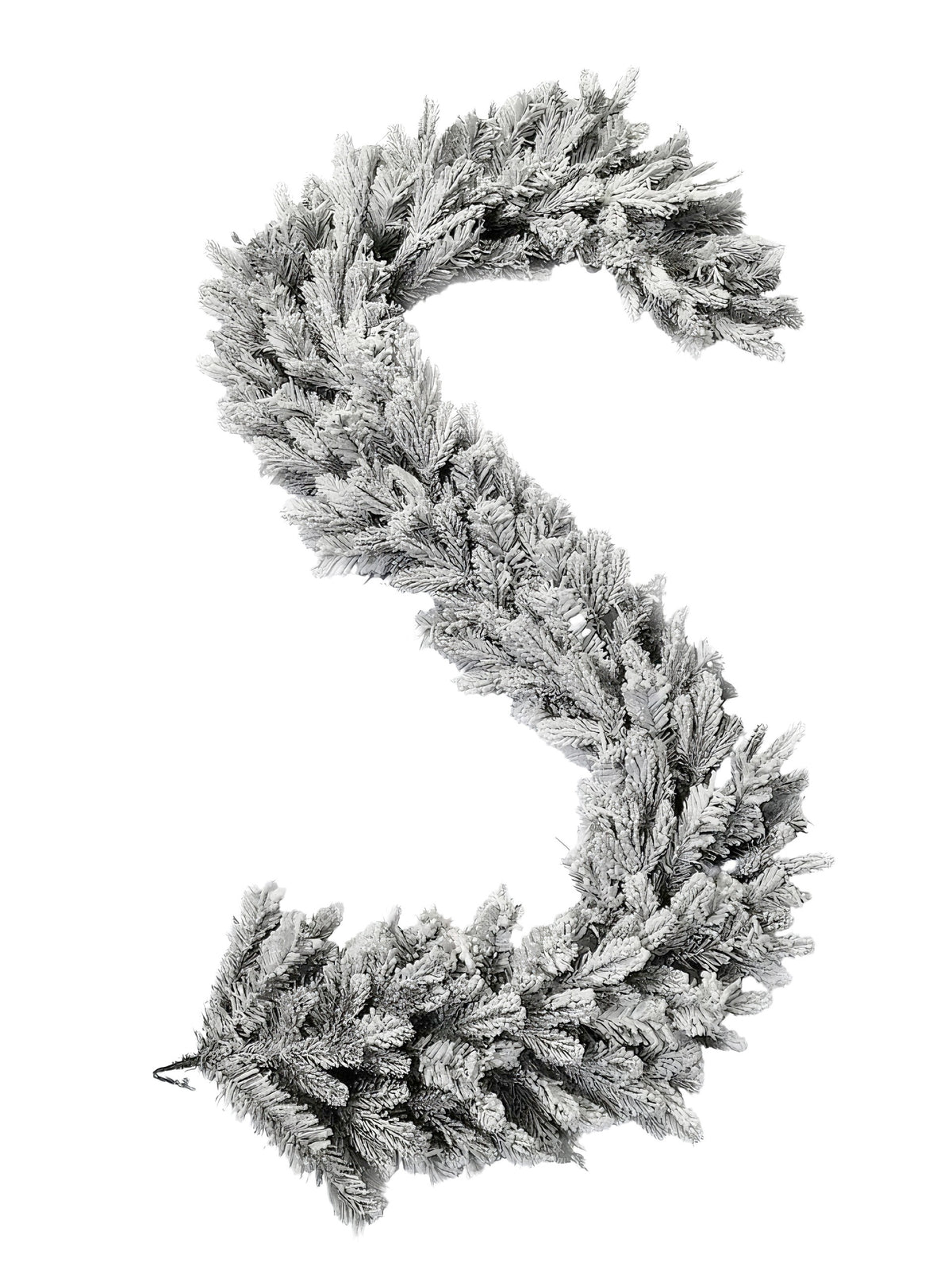 Christmas garland snow-covered 200 cm Christmas decoration 100% PE+PCV Manufacturer code Girlanda Jodła Święta 200 cm zielona 3d