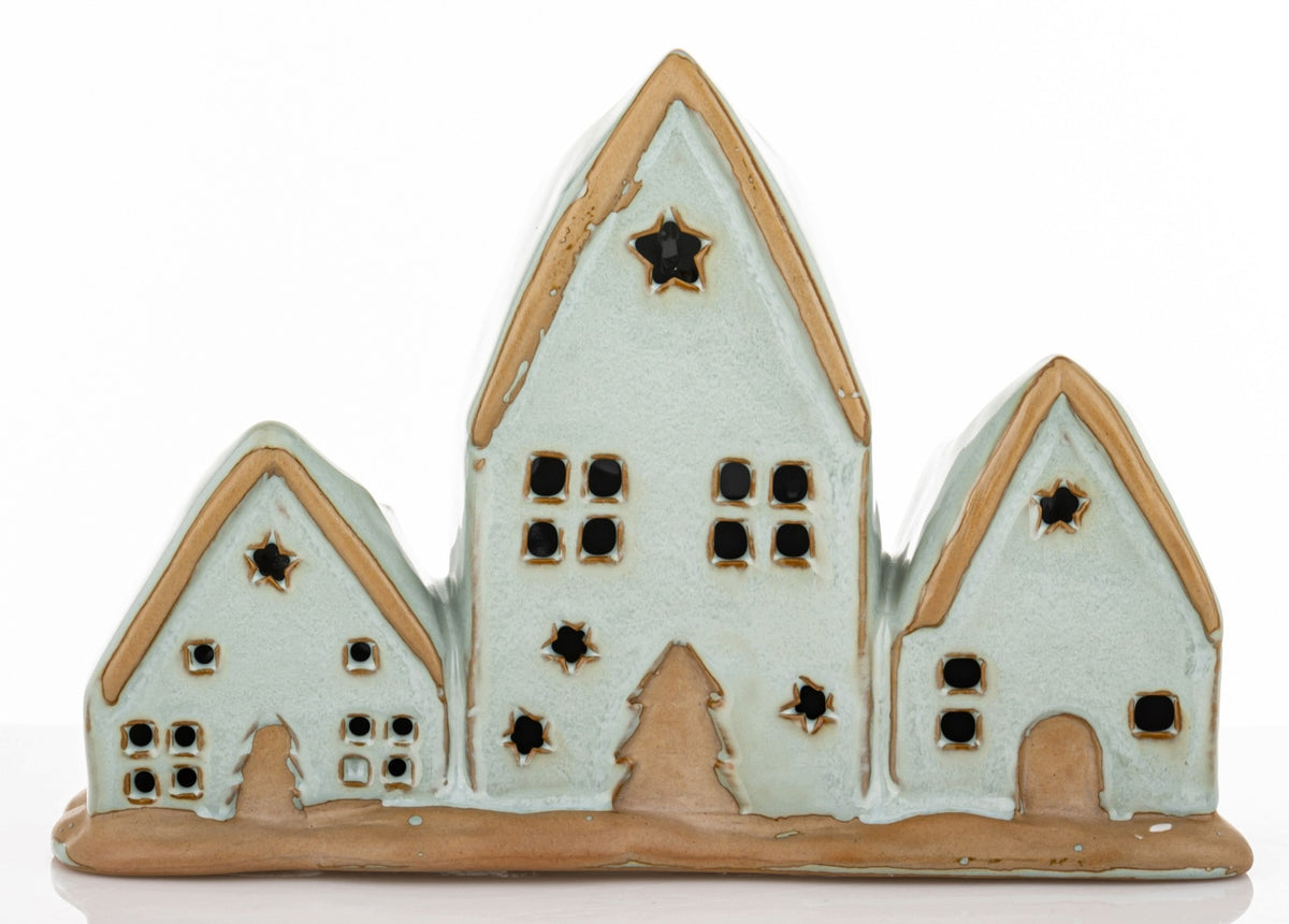 Christmas house ceramics 14x20,5x6 cm Brand Artpol