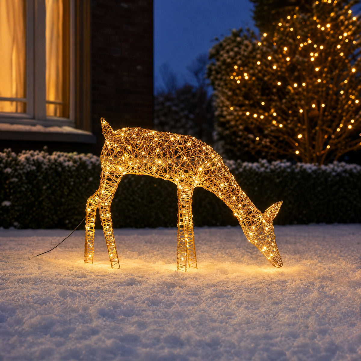 Christmas illumination reindeer 201 - 300 lights 3,6 W