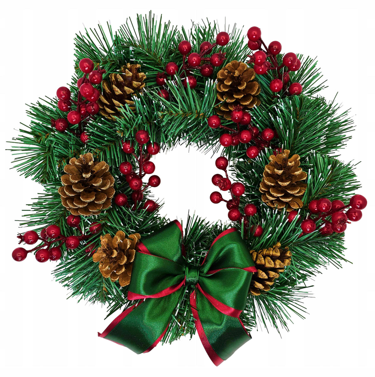 Christmas reed royal cones rowan traditional for table door 40cm