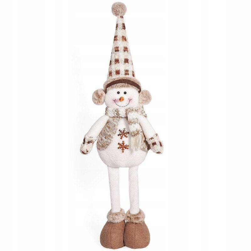 Christmas snowman, pull-out legs CHRISTMAS 60 cm WITH PLUSH KSN158 EAN (GTIN) 5903678583927
