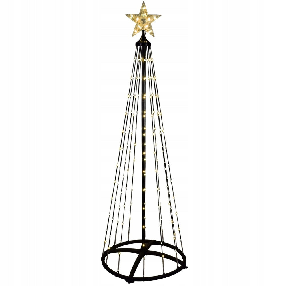 Christmas tree GLOWING outdoor garden decoration with lights tip 300 cm EAN (GTIN) 8721037666466