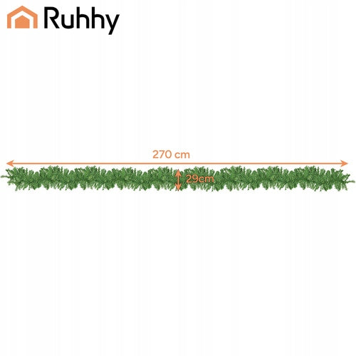 Christmas tree garland 2.7m HQ Ruhhy 26242 Brand Ruhhy