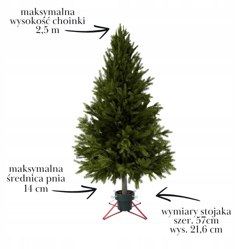 Christmas tree stand LARGE WATER CONTAINER tree stand 2,5m STABLE Manufacturer code H5103GR-R