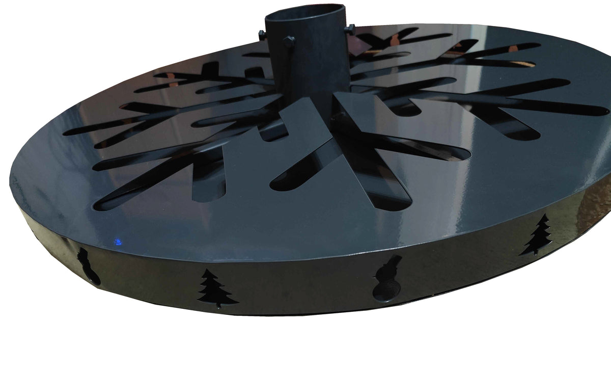 Christmas tree stand METAL LOFT "SNOWFLAKE LUX PREMIUM" XXL 80cm LED-RGB Manufacturer code SCH_snowflake_LUX_LED_RGB