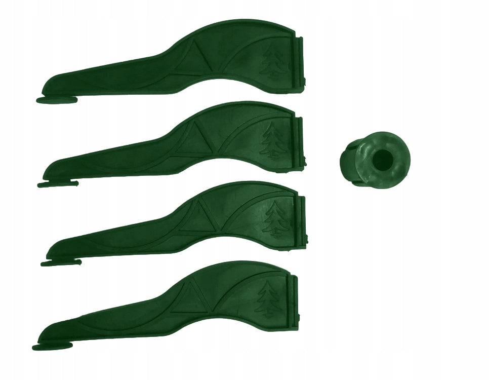 Christmas tree stand artificial plastic large 4 legs whole set 180-240 cm Brand no brand
