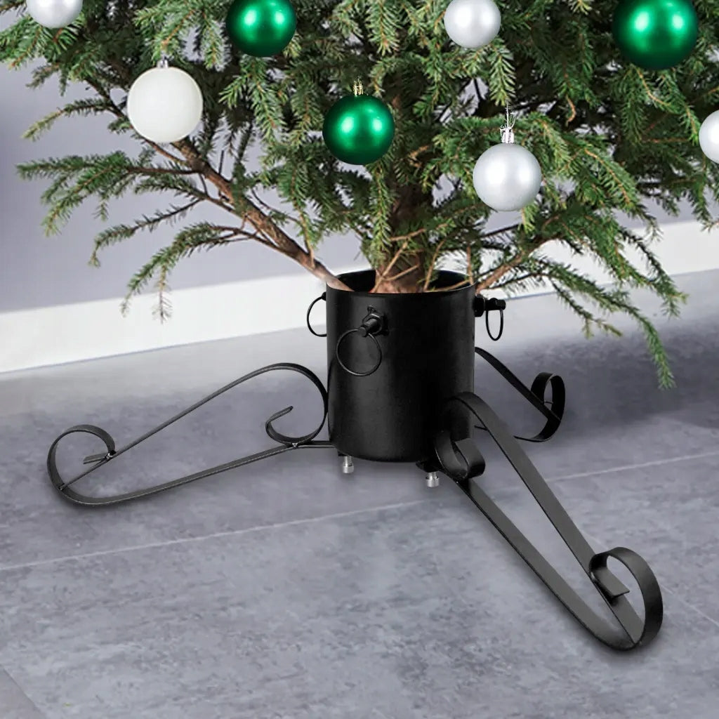 Christmas tree stand, black, 58x58x21 cm Packaging status original