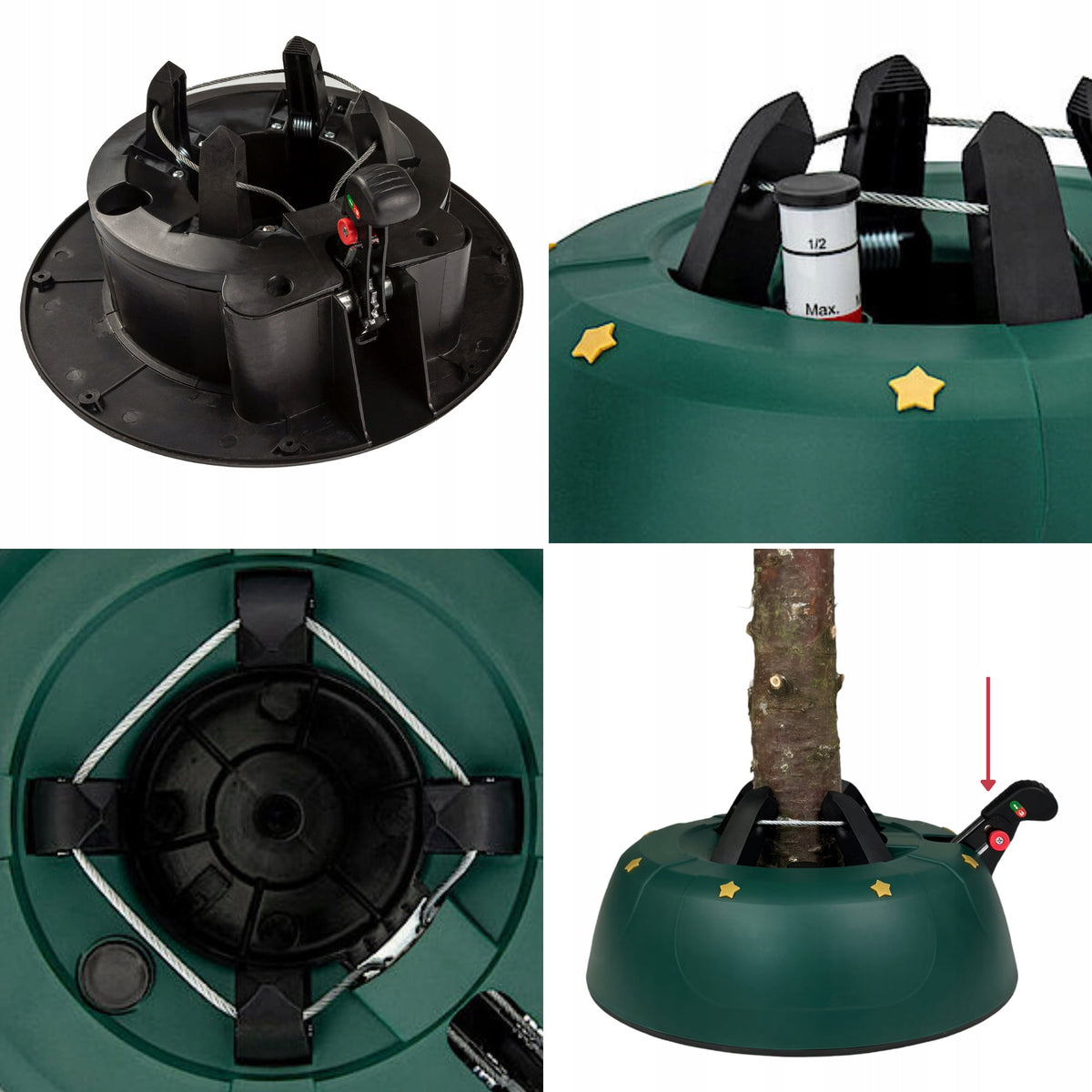 Christmas tree stand for Christmas tree 2m Manufacturer code Stojak Choinkowy Zielony Podstawka do 2 m.