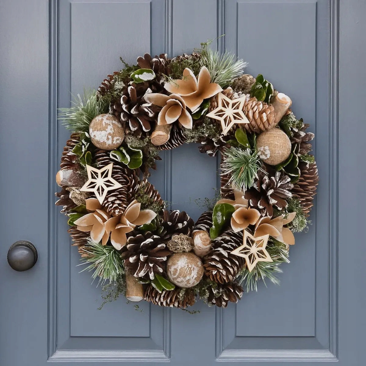 Christmas wreath for doors wreath Altom Design cones 30 cm Manufacturer code 17080011418