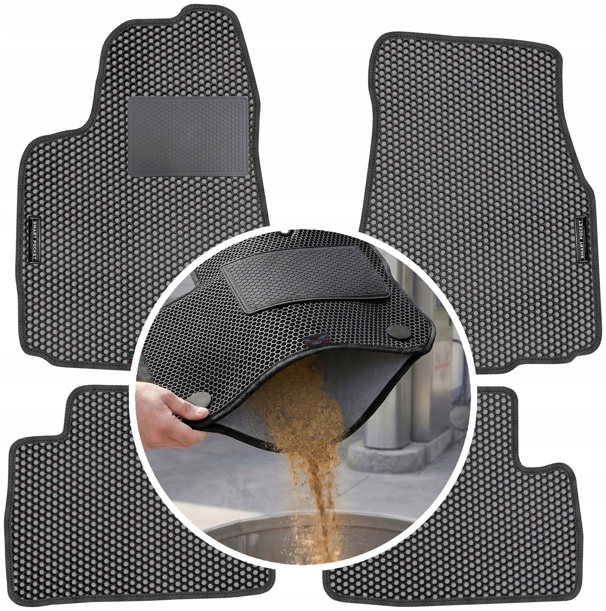 Chrysler 300C 2004-2010 EVA SMART POCKET Rugs