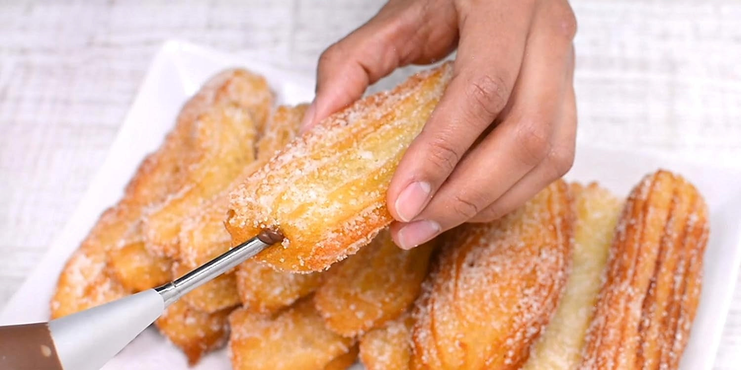 Churros and Biscuit Machine Steel 304 Set XXL Manufacturer code CHURRERA MASZYNA CHURROS STAL NIERDZEWNA