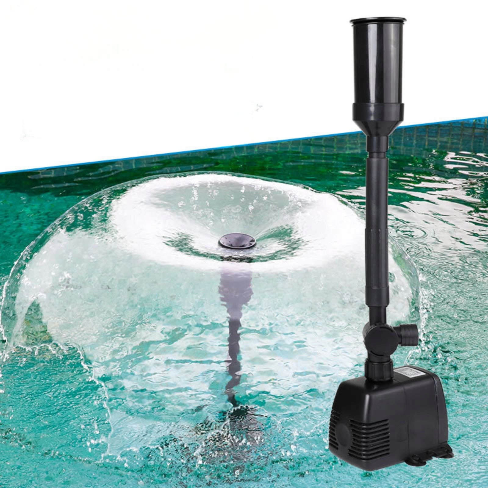 Circulation water pump FOUNTAIN with replaceable tips REGULATION 1000L/h 22W Manufacturer code Pompa wodna obiegowa 22W MOLLY_PET