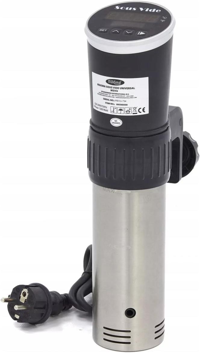 Circulator sous vide 20L pump 8 l/min 1000W Maxima 09500500