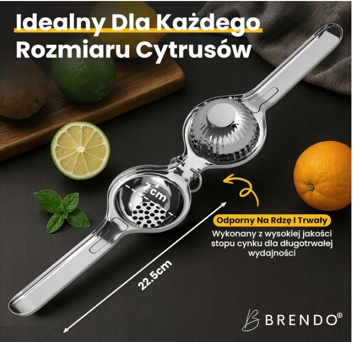 Citrine Juicer Lime Citrus Handheld Stainless Steel Press Brendo Manufacturer code 1F3