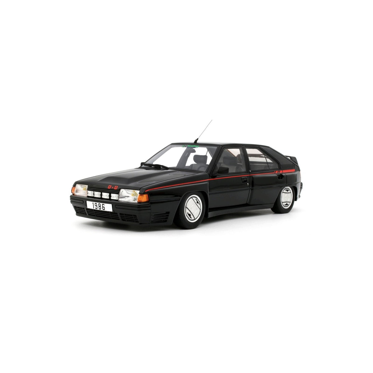 Citroen BX 4TC Client Series 200 Black Otto 1:18 OT763