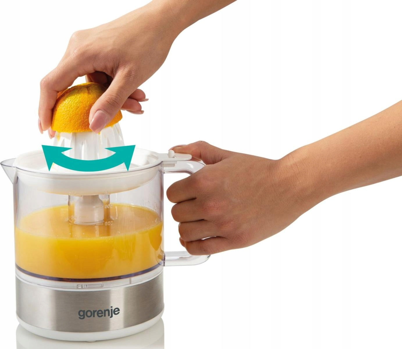 Citrus Juicer CJ30E White/Silver 30W 0,8L Brand Gorenje