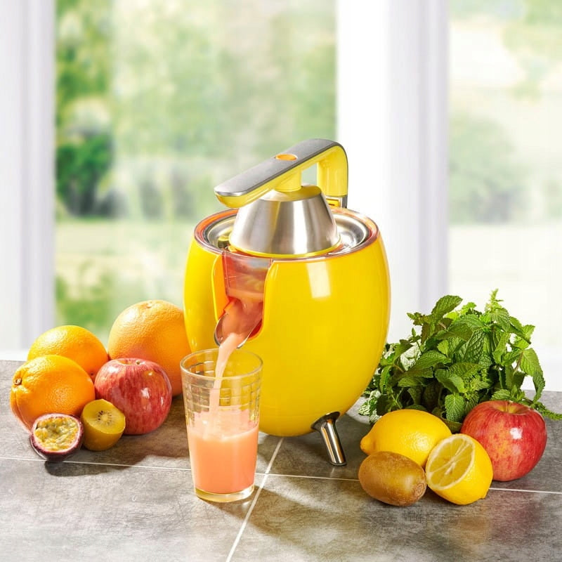 Citrus juicer 2 slopes Kitchencook PRESSPOD YELLOW Power rating 200 W