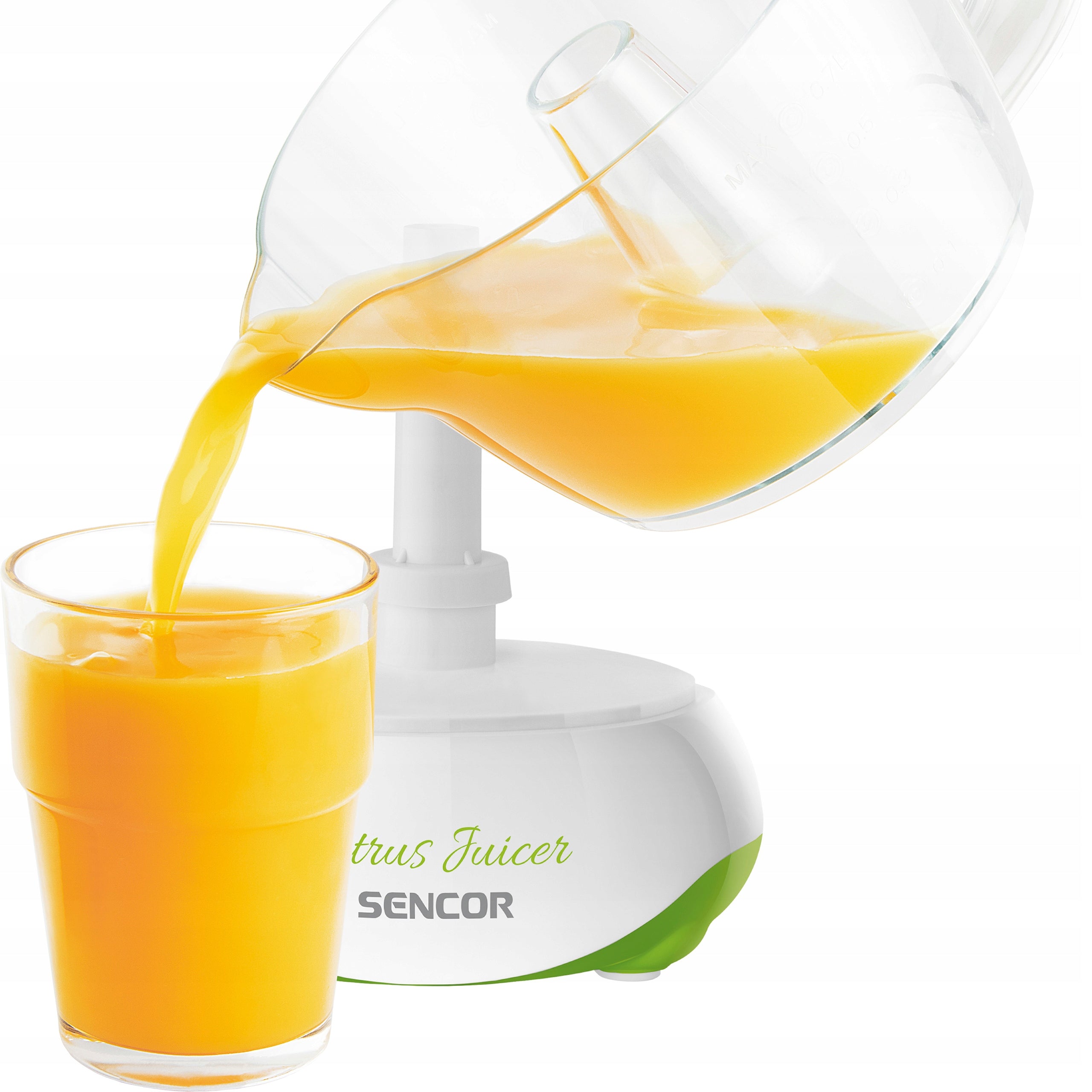Citrus juicer Sencor SCJ 1051GR green 40 W Brand Sencor